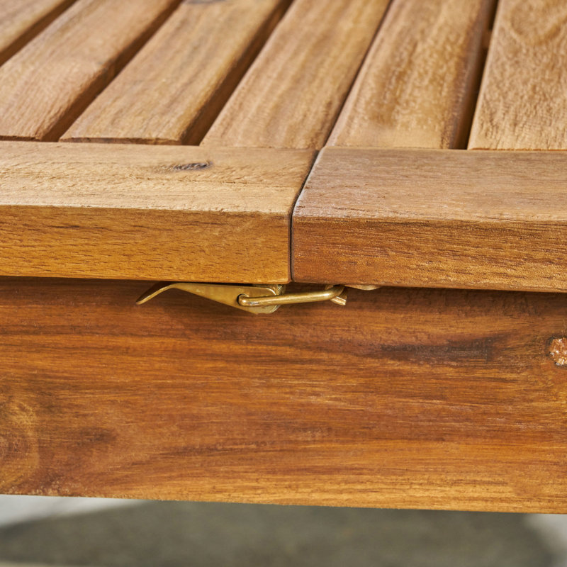 Table de salle à manger en bois avec fonction extensible - Naturel, P 35,5 po x l 63 po H 29,93 po