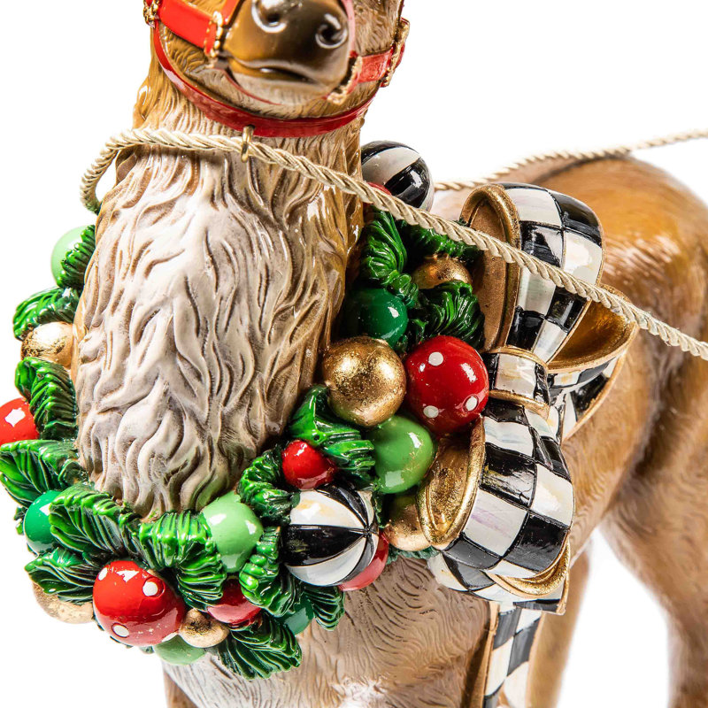 Courtly Check® Night Before Christmas Santa & Sleigh