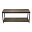 Banc de rangement en bois massif Therese