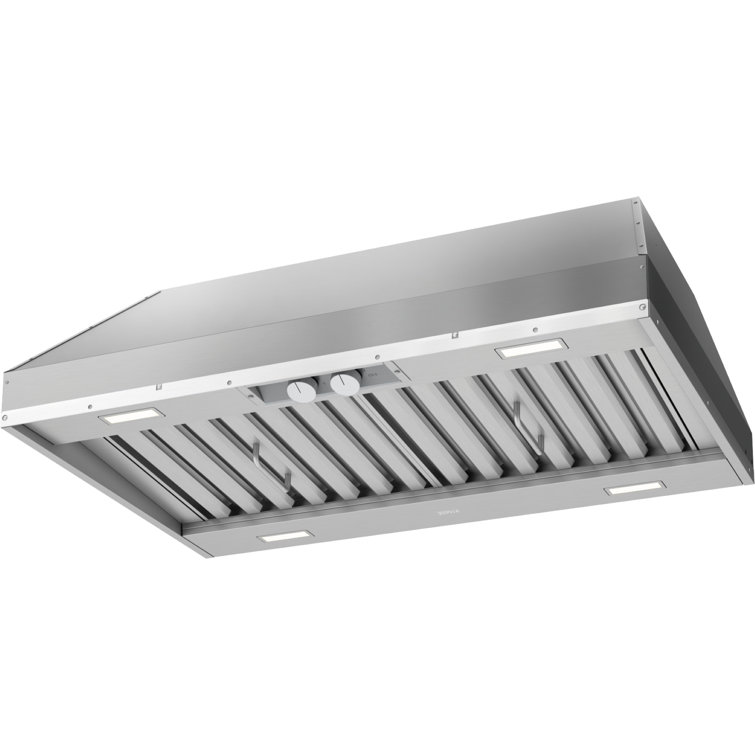 Pro Zephyr 42" 1200 CFM Outdoor Insert Range Hood with LED Lighting in Stainless Steel