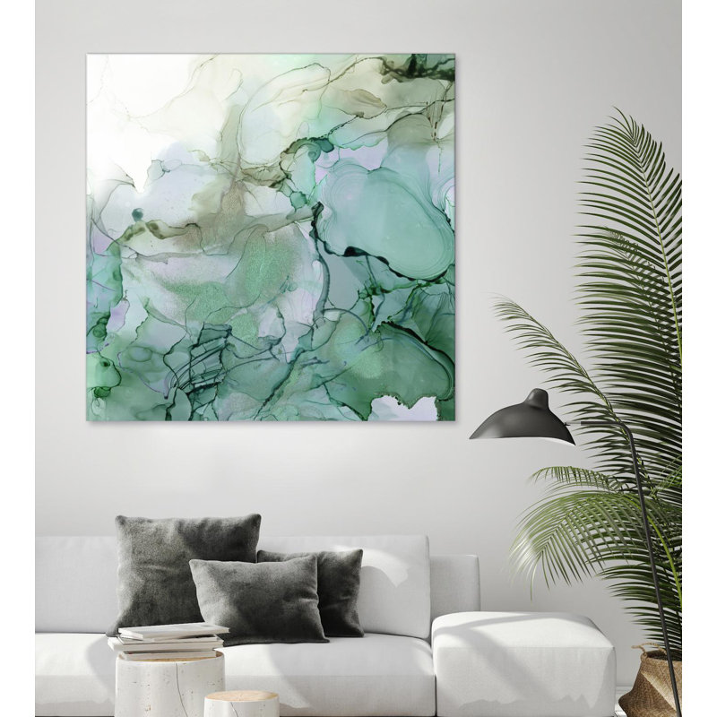 " Emerald Cavern I " by Jennifer Goldberger