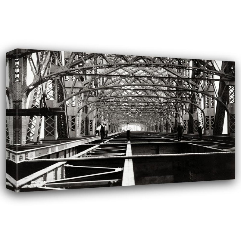 Pont de Queensboro à New York - 1907, H 32 po x l 48 po