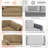 69" & 89" Modern Soft Sofa With Upholstered Cushion, Chenille 3-Seat And 2 Seater Sofa With Well-Filled Pillows, Upholstered 2-Piece Couch For Living Room, Bedroom-123429731
