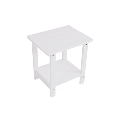 Une table d'appoint imitation bois texturée en bois, simple mais avec une texture riche. Il est livré avec un petit plateau de table et convient aux pique-niques en plein air.