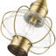 Lanterne suspendue d'extérieur 1 lumière H 14,75 po Aster-896110869
