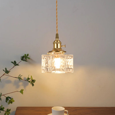 1 - Light Brass Pendant