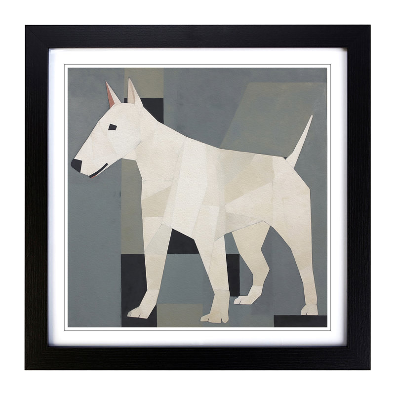 Single Picture Frame Print on Wood, Black