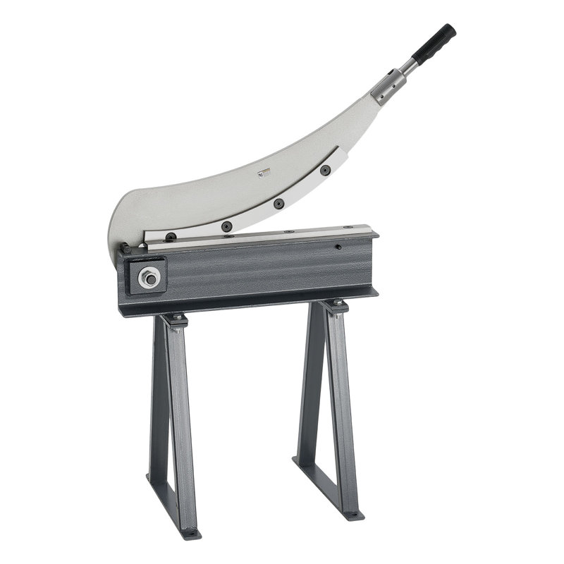 Cisaille guillotine, coupe de banc d'une largeur de 20 po, cisaille manuelle à la main pour le traitement des tôles, avec matériau Q235, haute précision, support, pour carte de circuit imprimé, aluminium, acier, cuivre, plastique