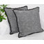 Housses de coussin en coton texturé / Housses de coussin modernes / Taies d'oreiller élégantes-116395884-116395879-118557125