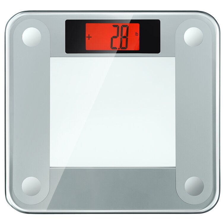 Ozeri Precision Body Weight Scale (440 lbs Step-on Bath Scale) in Tempered  Glass