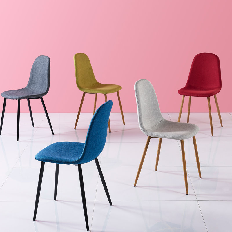 Chaise d'appoint Parvin, Gris foncé