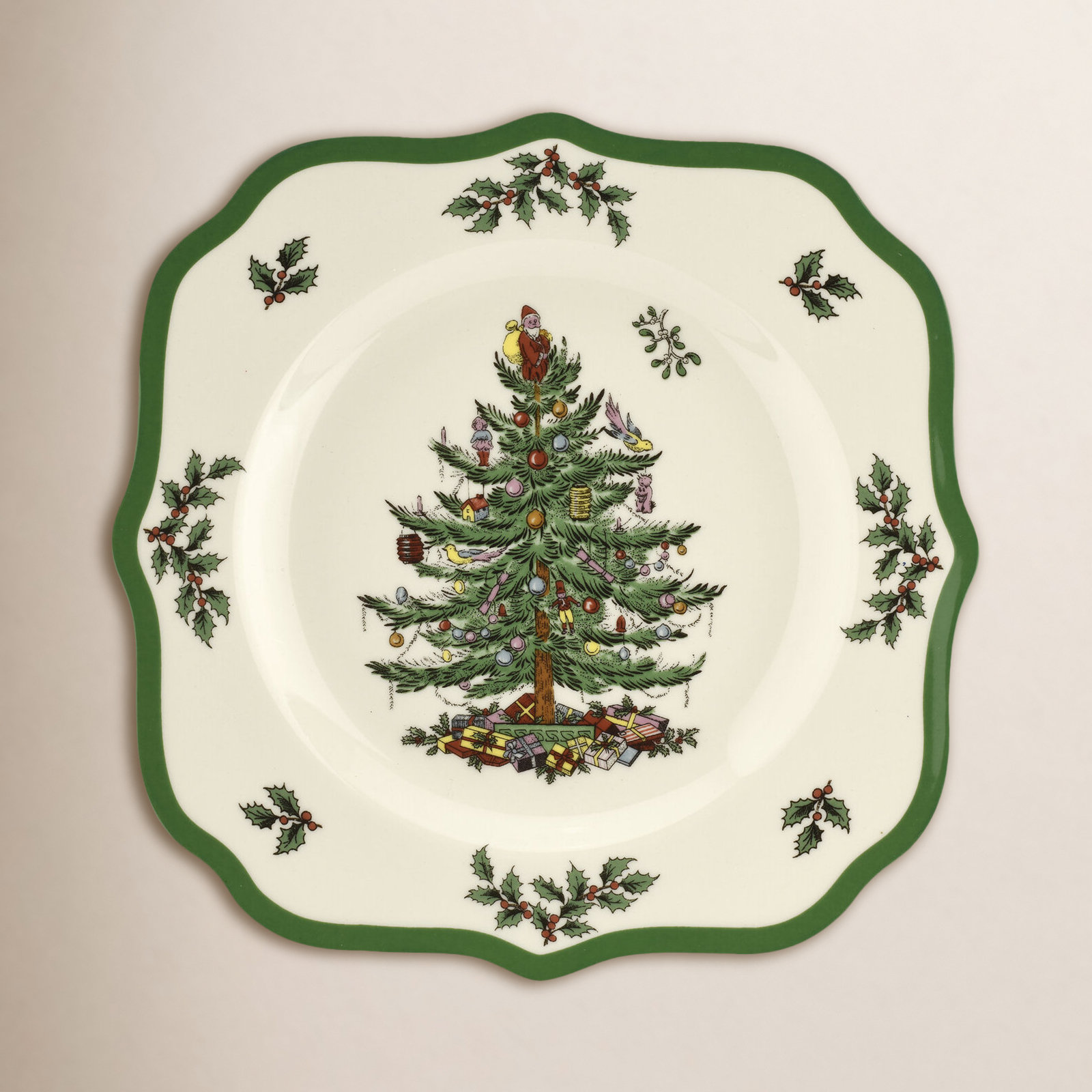 Christmas Tree 9" Salad Plate