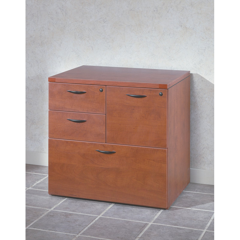 Ensemble de bureau configurable Blairview, Cerisier