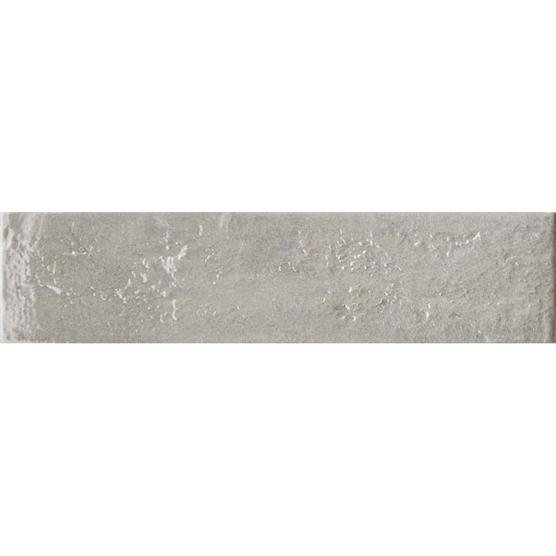 2" x 10" Porcelain Tile, Light Gray