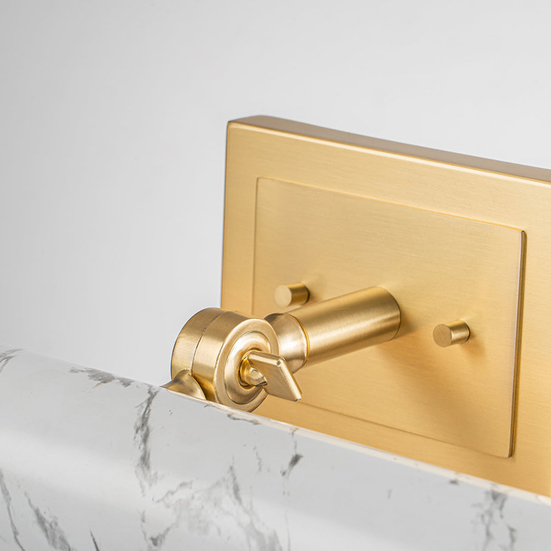 Coates Large Picture Light, Brass/Polished Brass
