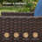 Outdoor Wicker Swivel Chairs With Ottoman & Side Table Set – 2 Swivel Chairs, 2 Ottomans, And 1 Side Table For Patio, Porch, Garden & Poolside-1582750653