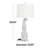 Polystone Leopard Table Lamp Set-1242034568