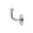 Minted 2" Wall Mounted Polished Nickel Robe Hook-971856830