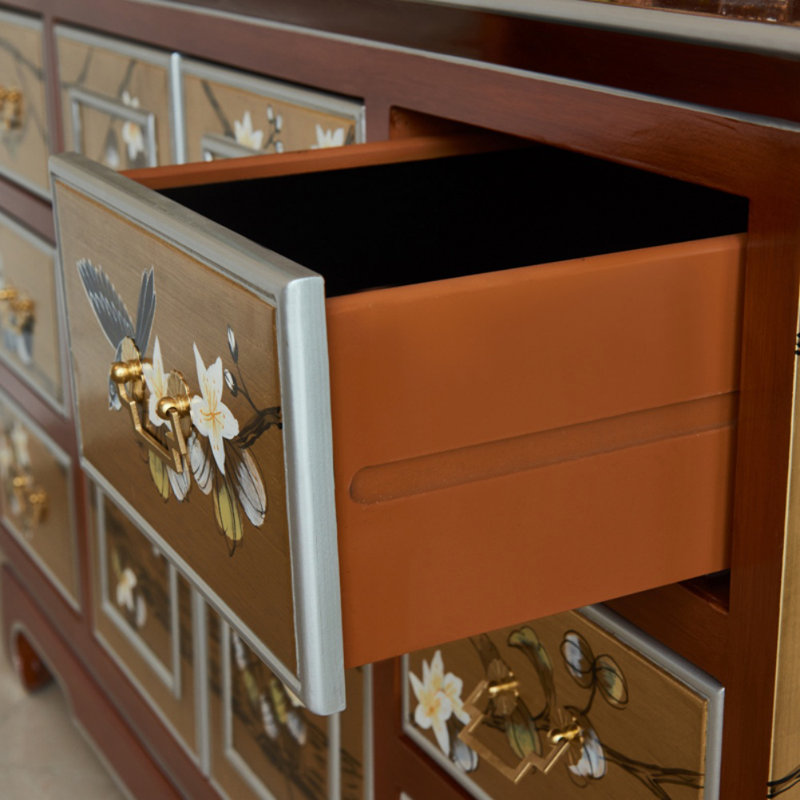 Cabinet d'entrée Creative Creative, Champagne / brun