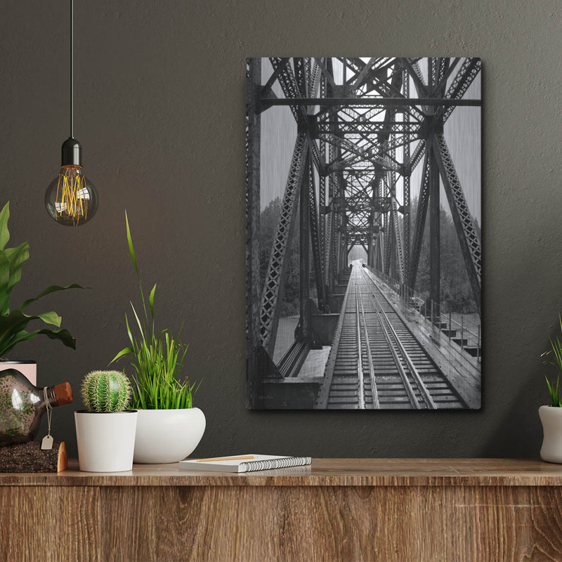 «The Alaskan Railroad» par Lori Deiter, H 16 po x l 12 po