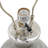 D15x23" Glass Table Lamp Bottel Shape