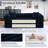 63" Boneless Corduroy Sleeper Sofa Bed, Modular Futon Couch, Compression Foam Sofa with 2 Pillows, No Assembly Required-79693598-76797013