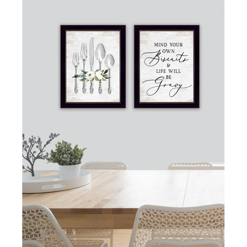 «Ready To Dine Humor» par Ophelia & Co., art mural encadré pour le salon, reproduction d'art mural pour la maison, art mural de chambre à coucher par lettré