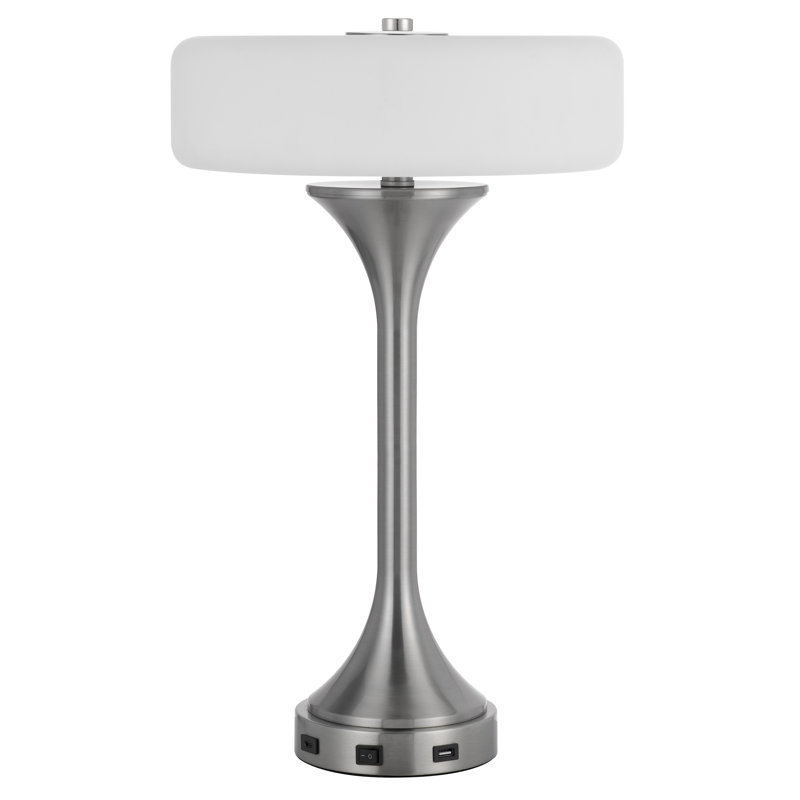 Earnstine Metal USB Table Lamp