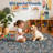 Floral Washable Area Rug Vintage Large Rugs for Living Room Soft Non-Slip Carpet Indoor Floor Stain Resistant Carpets for Bedroom Dining Room Farmhouse Nursery Home Office-734793275-732816746