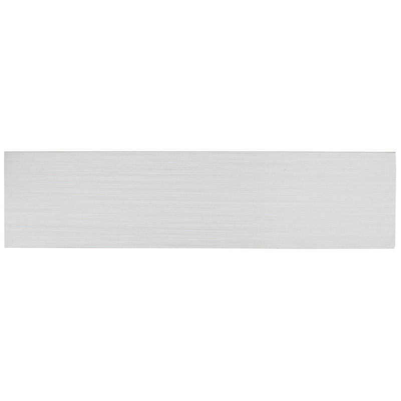Fabrique 6" x 24" Porcelain Wood look Tile, White
