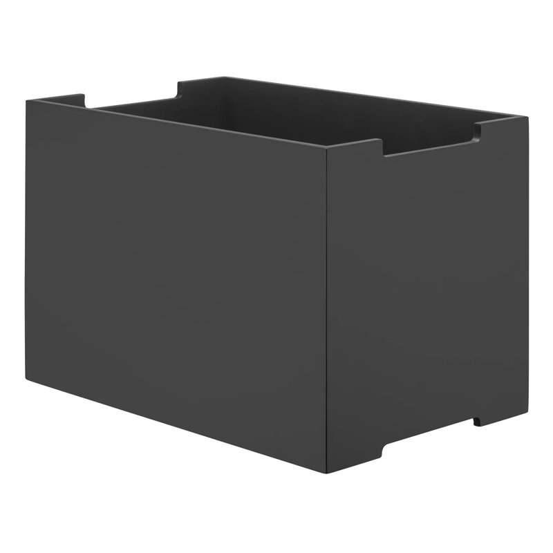 Blomus Box, 27.7cm H x 39.4cm W x 24.8cm D, Black