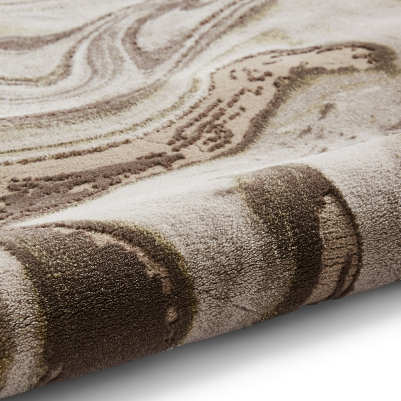 Devere area rug Machine Woven Rectangle Beige/Gold, Rectangle 120 x 170cm