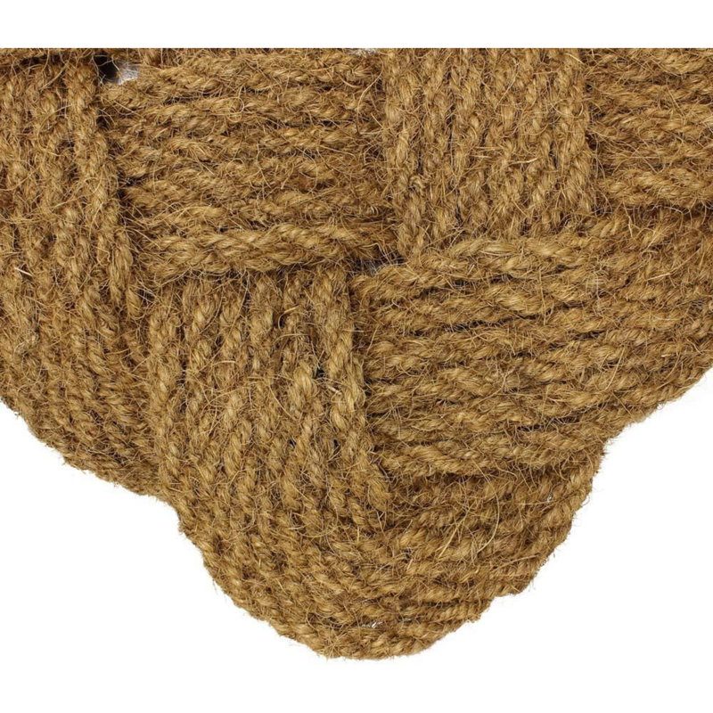 Alejandrina Natural Jute Rope Woven Doormat Natural Coir Door Mats 45 x 75 cm Door Mat