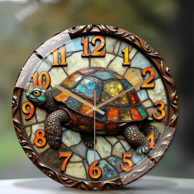 Horloge murale rétro 12 po
