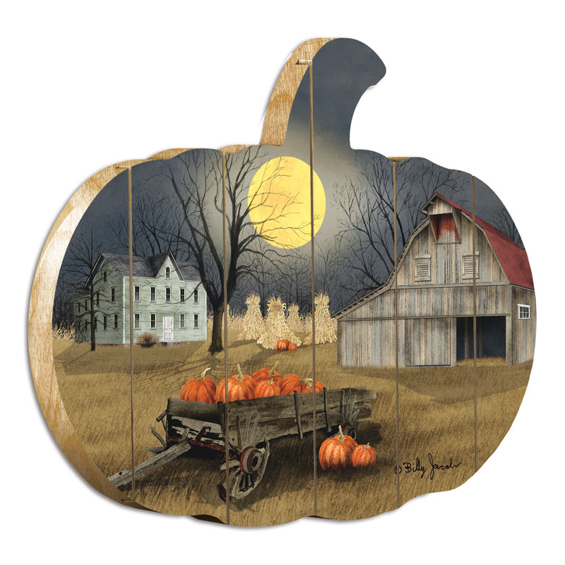 «Harvest Moon» par Billy Jacobs - impression sur bois