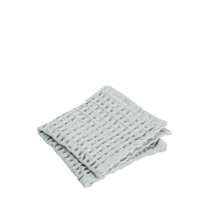 Ensemble de débarbouillettes 100% coton CARO, Gris clair MicroChip
