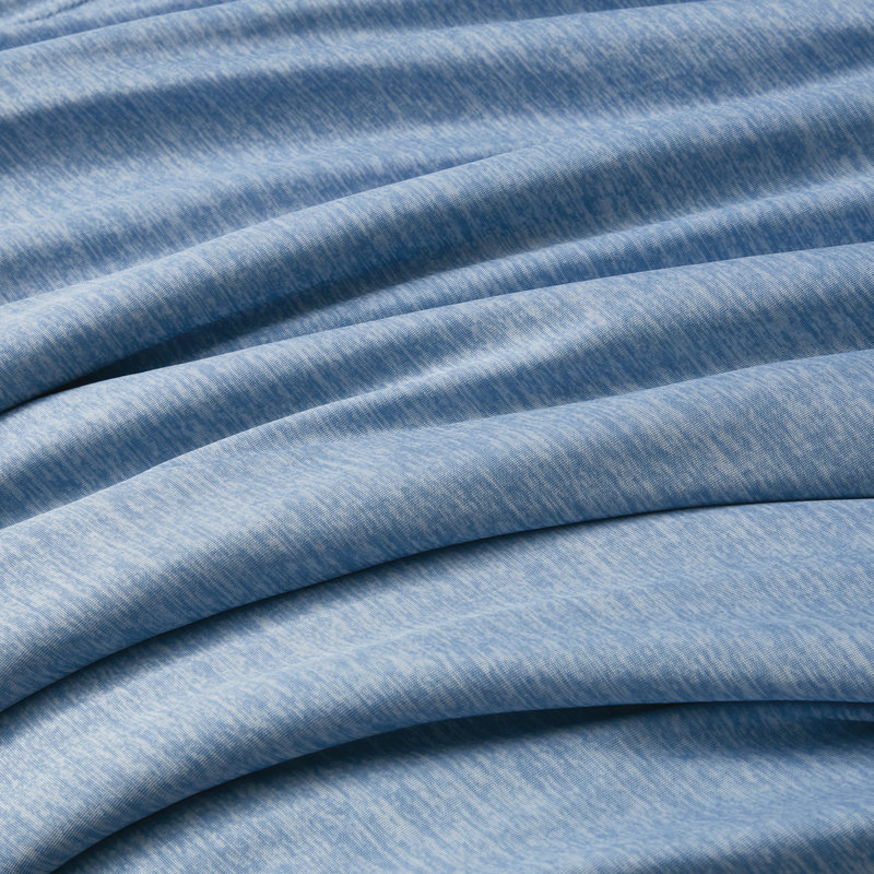 Ensemble de draps en polyester Wick Technology, Simple, Bleu