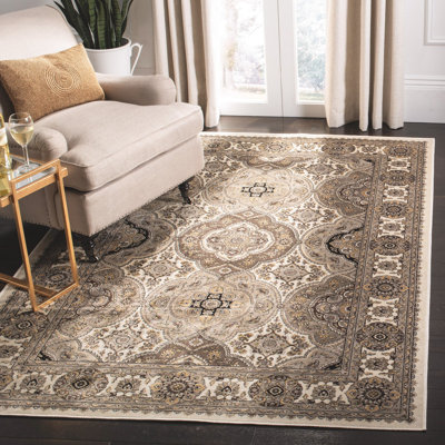 Ecole Viscose Pile Oriental Rug