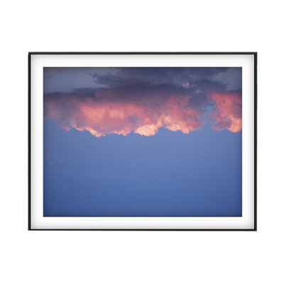 Pink Cloud Print by Francis Augustine