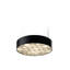 Spiro Suspension Light - Medium - DIMTRIAC LED - Matte Black Outer - Red Shade-78604291-78604411