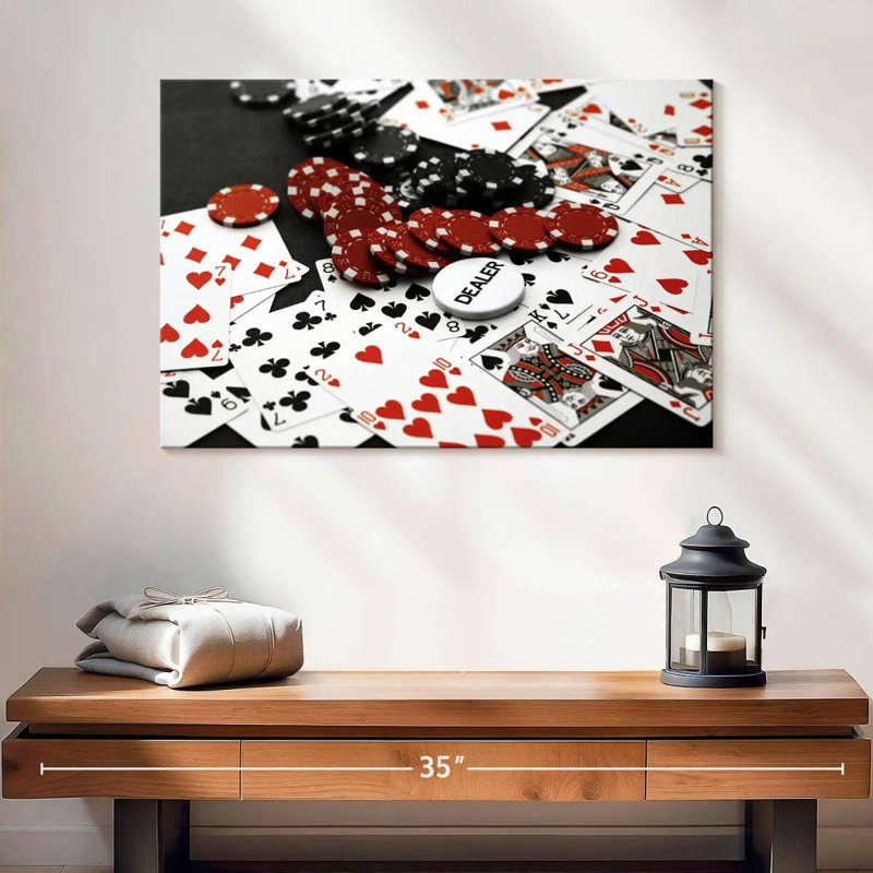 Jeu de poker Senne Texas Hold 'Em, H 16 po x l 24 po