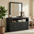 Ensemble commode et miroir 2 pièces Hildebran