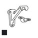 Cal Royal HDHB40-1 Hand Rail Bracket, Black