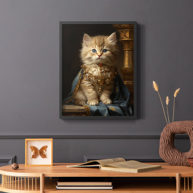 ANIMALS Series CXCI - reproduction encadrée de qualité supérieure - prête à être accrochée - aucun clou requis