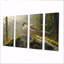 Oiseau moineau sur un rocher de forêt II - décoration murale oiseau - art mural moderne-1107768258-1107768257