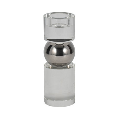 Riter Crystal Candlestick Holder