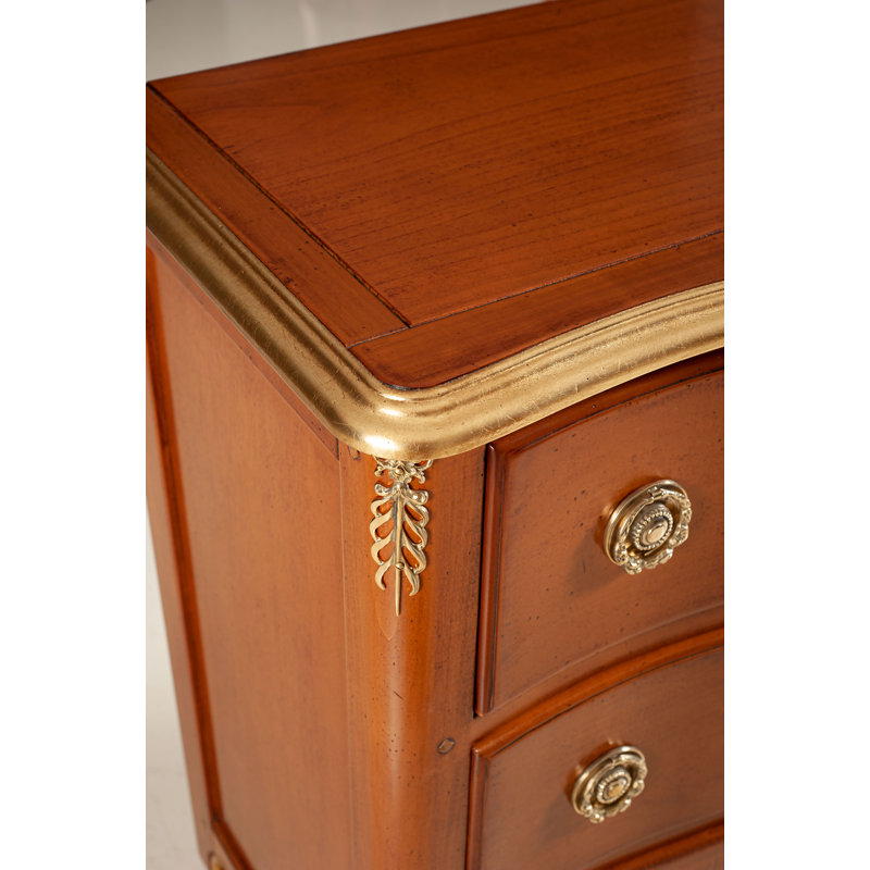 French 3 - Drawer Accent Chest