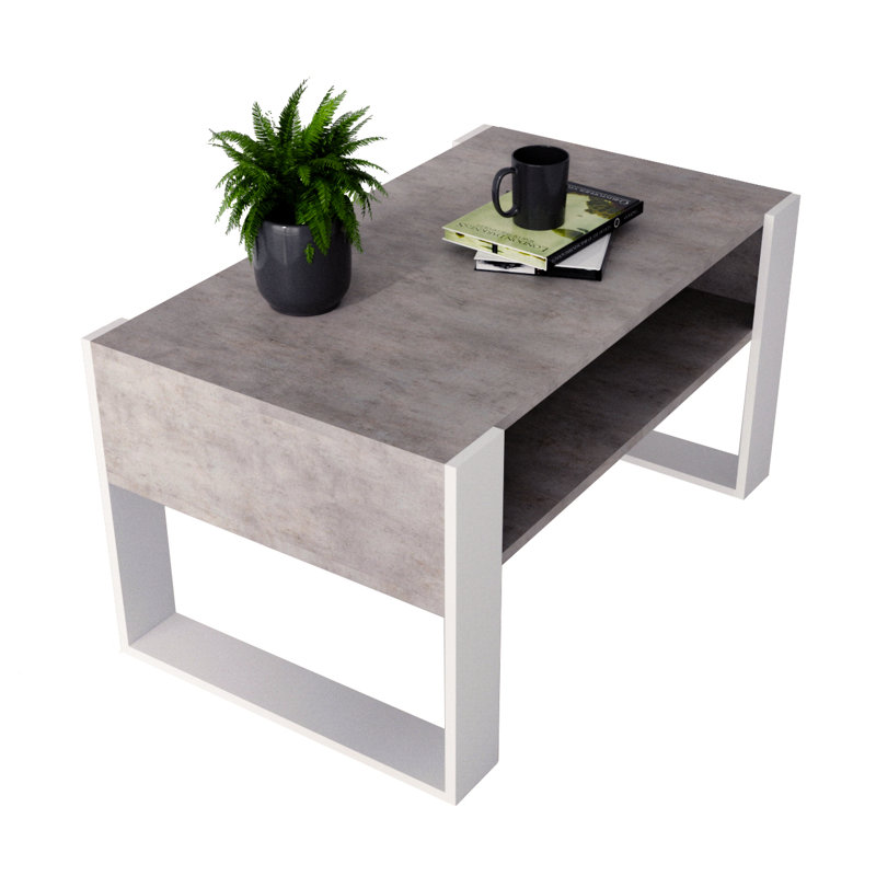 Kouji Sled Coffee Table with Storage