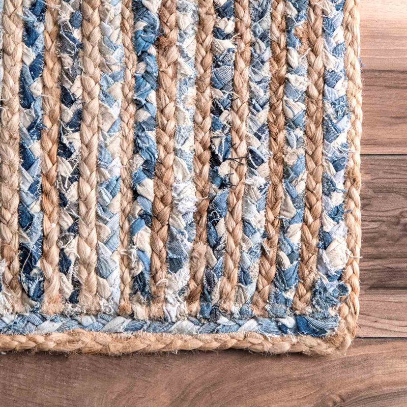 Salinas Striped Indoor Rug, Oval 5' x 8'