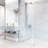 Arden 34" W x 78" H Frameless Fixed Shower Screen with 3/8" Glass-103250988